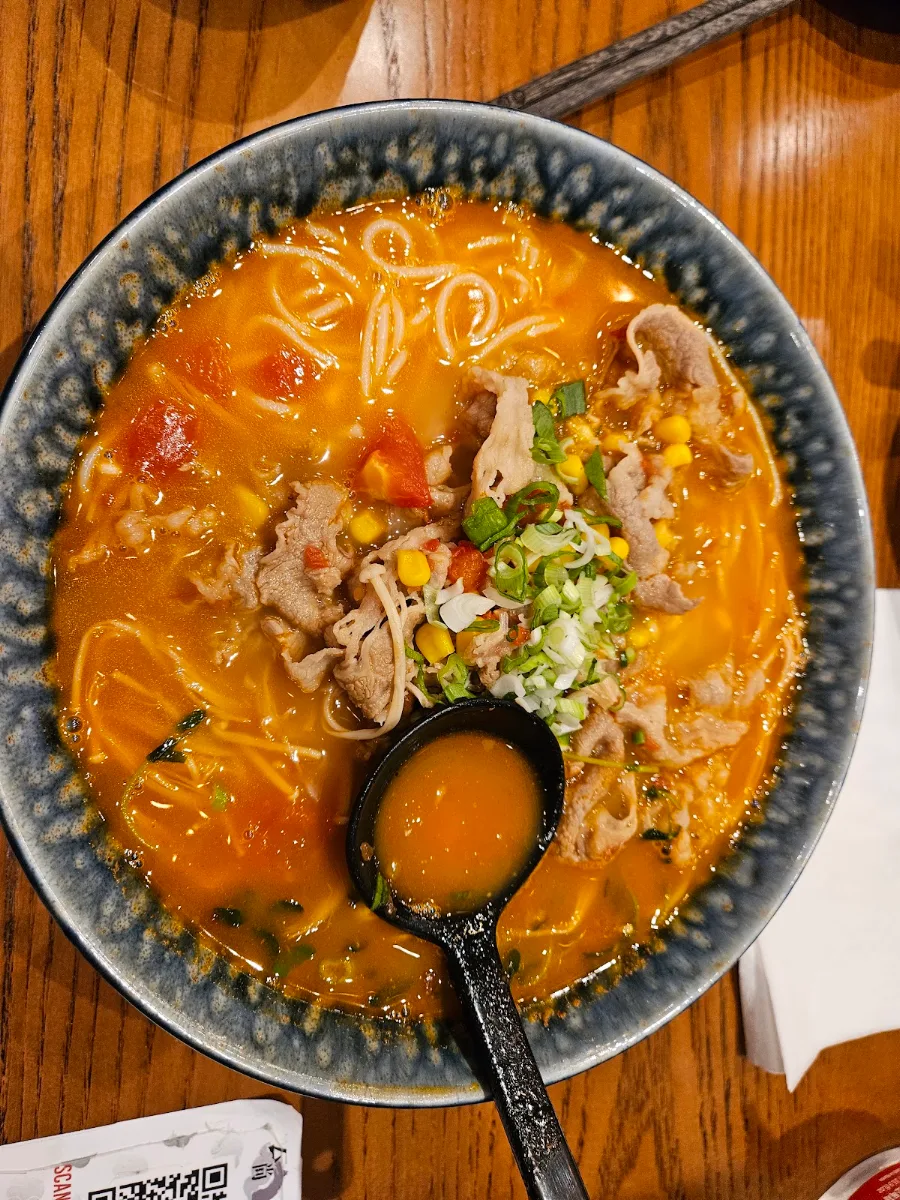 tomato rice noodle soup 鲜香番茄米线, Yunshang Rice Noodle
